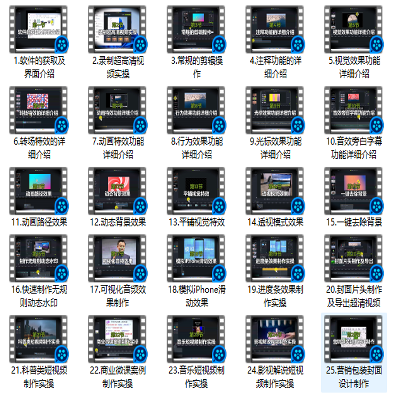 小淘最新力作《Camtasia 实操视频课程》-小淘项目甄选